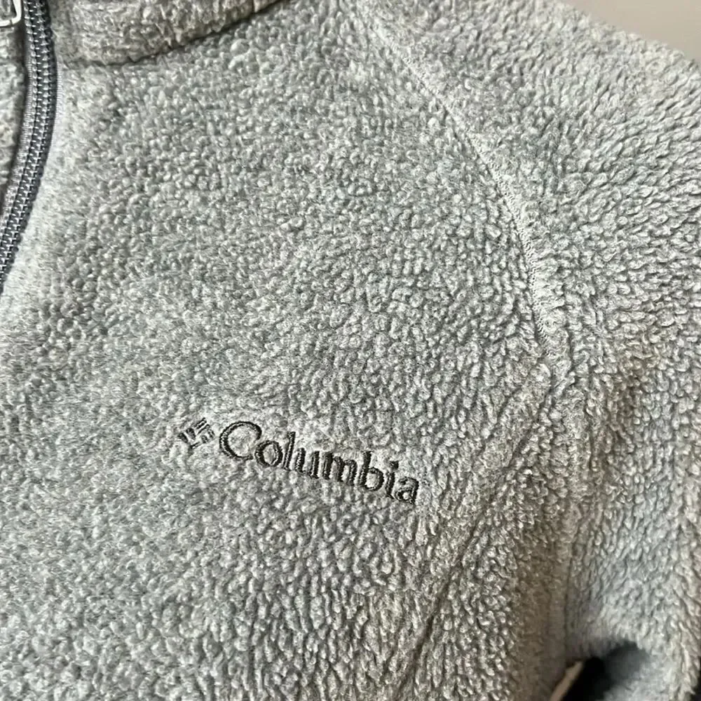 Columbia Gray Benton Zip Up Fleece - Picture 8 of 8